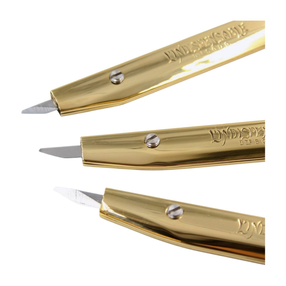 Vergez Blanchard L'Indispensable Brass Scabbard – Leather Knife